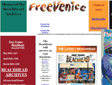 Tablet Screenshot of freevenice.org
